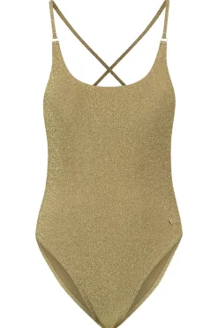 Badpak Beachlife Gold Glitter