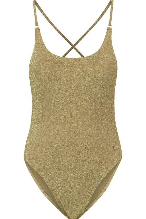 Badpak Beachlife Gold Glitter