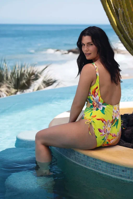 Badpak V-neck Fantasie Cala Macarella