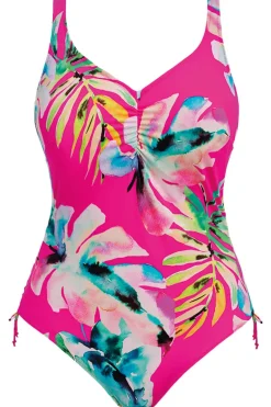 Badpak V-neck Fantasie Carabelita Peony