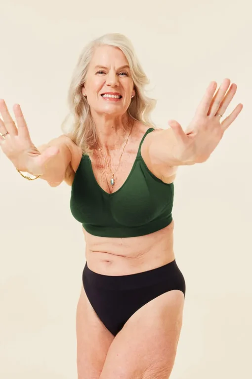 BH zonder beugel Sugar Candy Basic Bra Forest Green