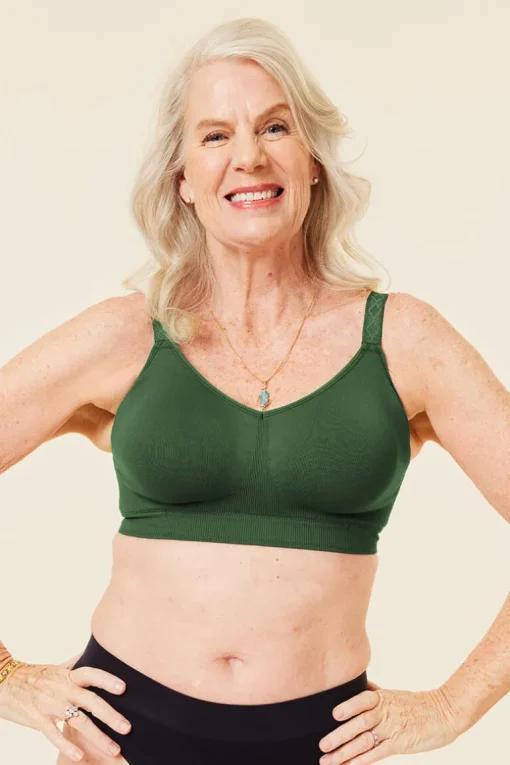 BH zonder beugel Sugar Candy Basic Bra Forest Green