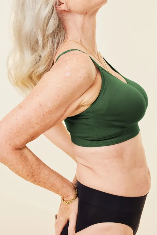 BH zonder beugel Sugar Candy Basic Bra Forest Green