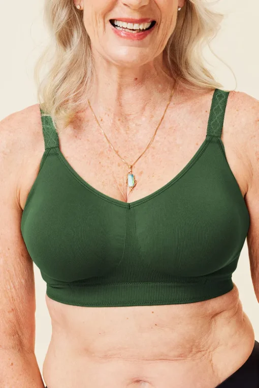BH zonder beugel Sugar Candy Basic Bra Forest Green
