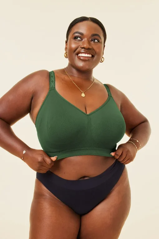BH zonder beugel Sugar Candy Basic Bra Forest Green
