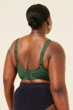 BH zonder beugel Sugar Candy Basic Bra Forest Green