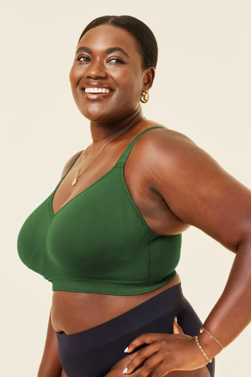BH zonder beugel Sugar Candy Basic Bra Forest Green
