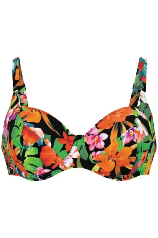 Bikinitop Federica Rosa Faia Wild Garden