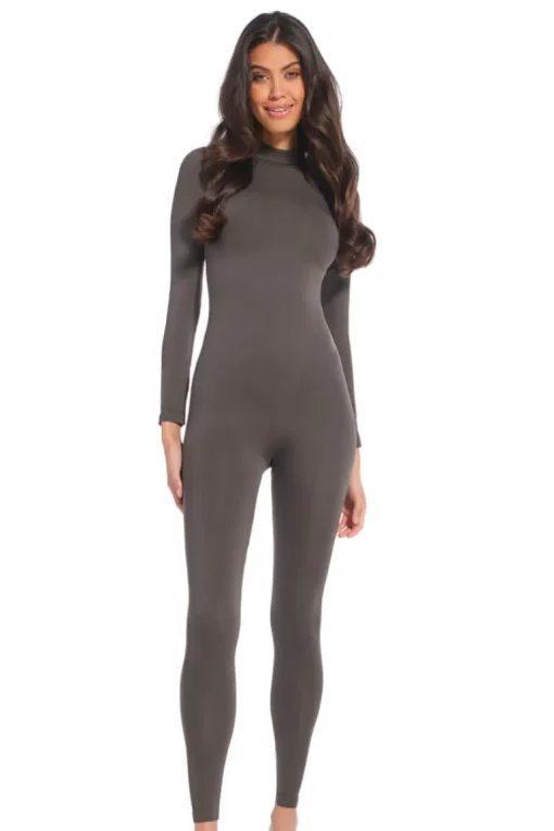 Bodycon Jumpsuit MAGIC Bodyfashion Chocolate