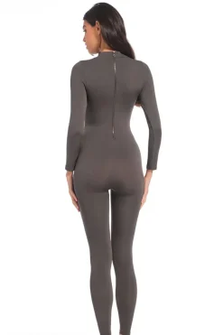 Bodycon Jumpsuit MAGIC Bodyfashion Chocolate