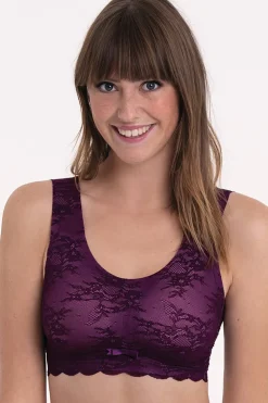Bralette Anita Essential Lace Purple