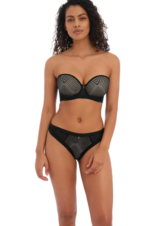 Brazilian string Freya Tailored Black