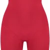 Corrigerende Long Short RJ Pure Color Le Havre Dark Red