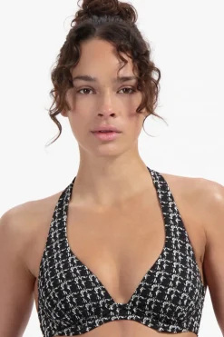 Halter bikini top Beachlife Tweed Vibes