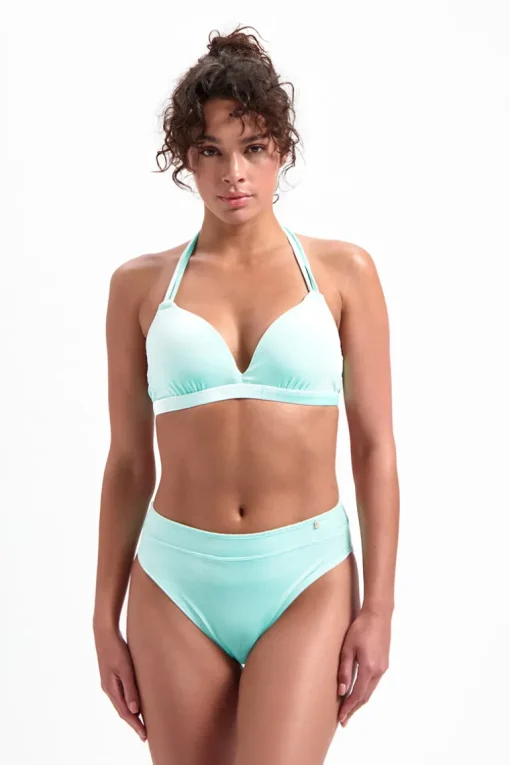 Halter bikini top Beachlife Aruba Velour