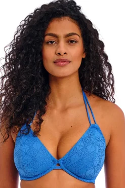 Halter bikini top Freya Nomad Nights Atlantic