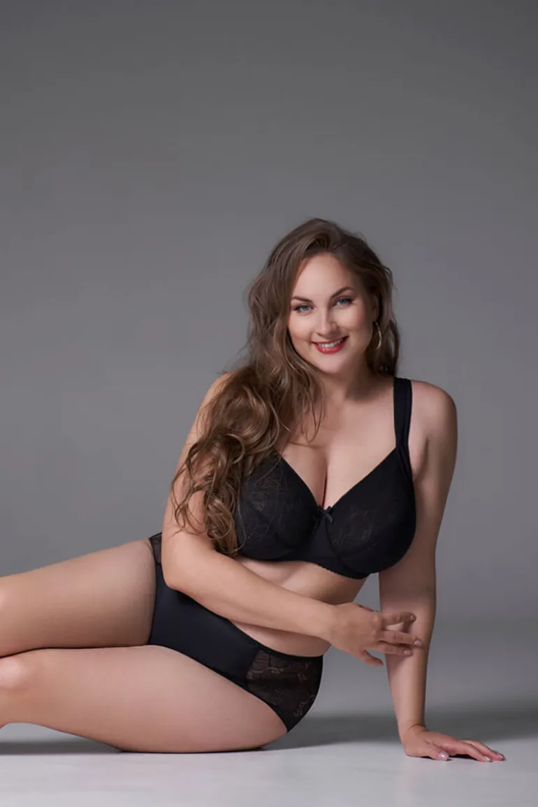 Hele cup BH Plaisir Lisa Black