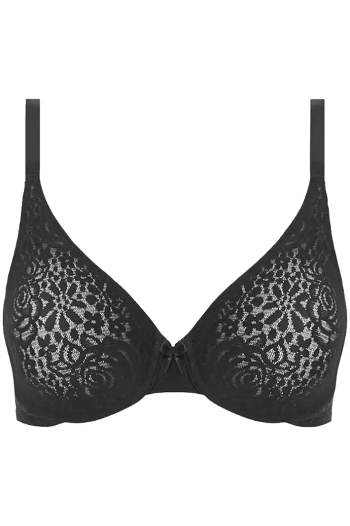 Hele Cup BH Wacoal Halo Lace zwart