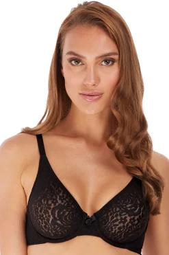Hele Cup BH Wacoal Halo Lace zwart