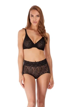 Hele Cup BH Wacoal Halo Lace zwart