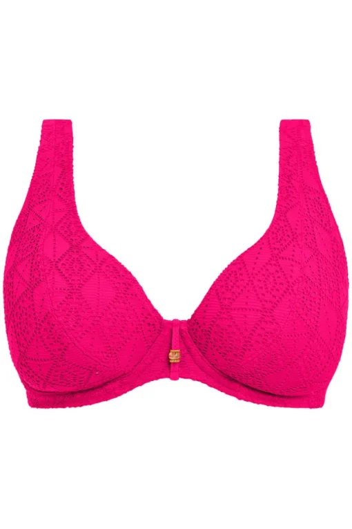 High apex bikini top Freya Nomad Nights Fuchsia