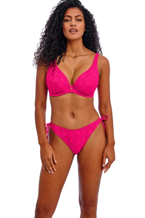 High apex bikini top Freya Nomad Nights Fuchsia