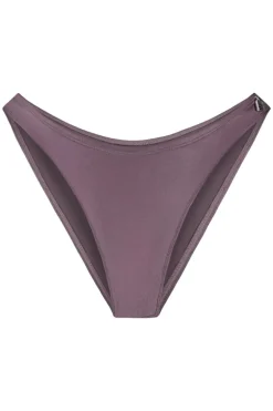 High Leg Bikinislip Beachlife Plum