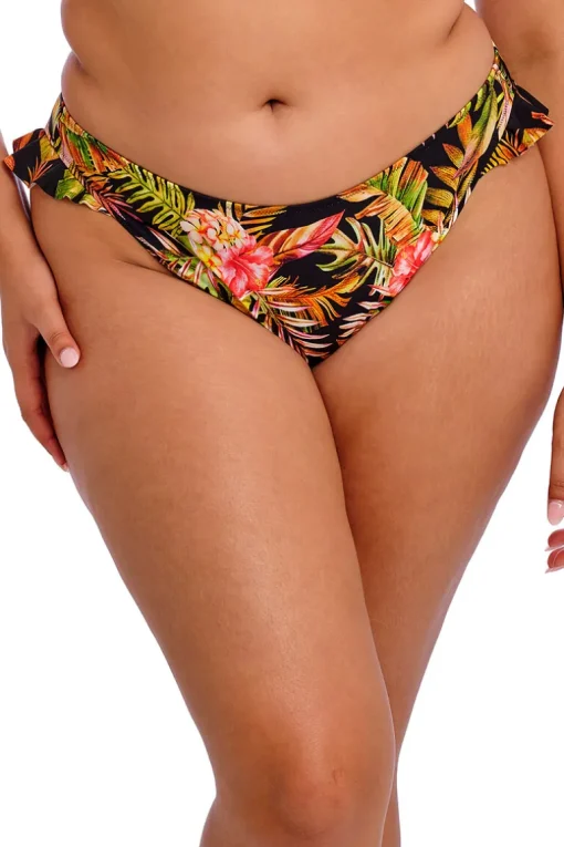 High Leg Bikinislip Elomi Tiger Valley Black