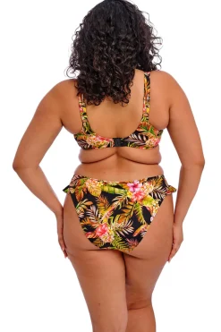 High Leg Bikinislip Elomi Tiger Valley Black