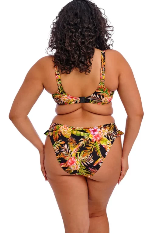 High Leg Bikinislip Elomi Tiger Valley Black