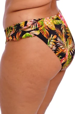 High Leg Bikinislip Elomi Tiger Valley Black