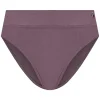High waist bikinislip Beachlife Plum