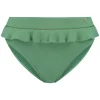 High waist bikinislip Beachlife Green Shimmer