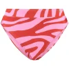 High waist bikinislip Beachlife Pink Zebra