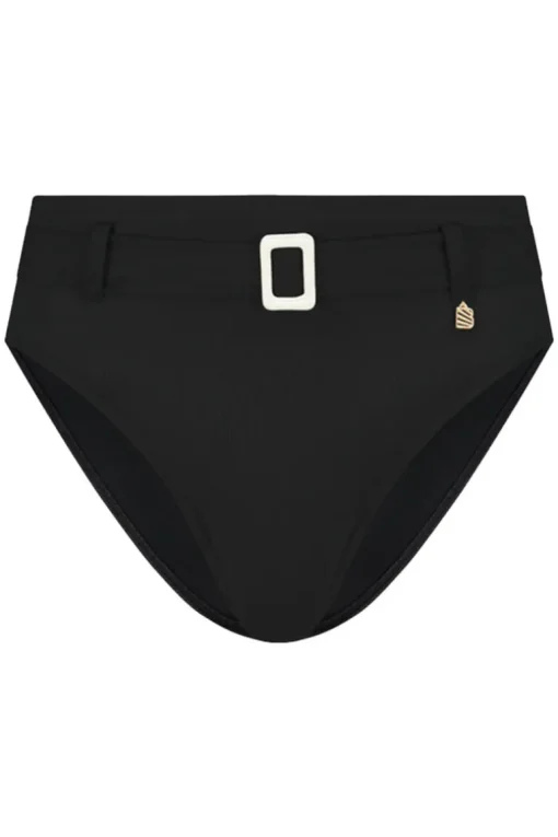 High Waist bikinislip Beachlife Vanilla & Black