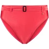 High Waist Bikinislip Beachlife Red Shine