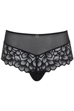 High waist brazilian Panache Allure Black Latte