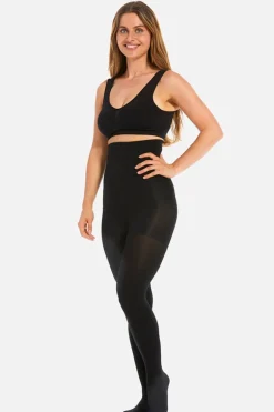 Hi-Waist Slim Tights MAGIC Bodyfashion Black