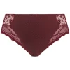 Hoge slip Elomi Charley Aubergine bloem