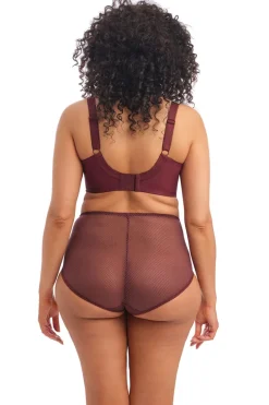 Hoge slip Elomi Charley Aubergine bloem