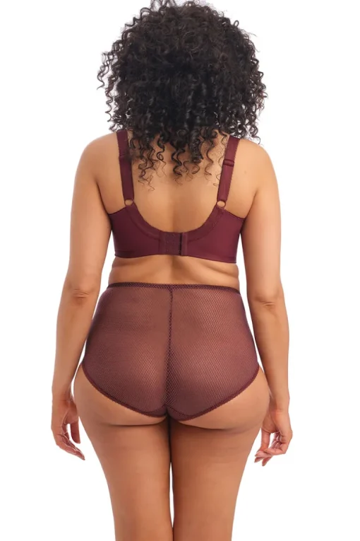 Hoge slip Elomi Charley Aubergine bloem