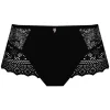 Hoge Slip Empreinte Cassiopée Noir