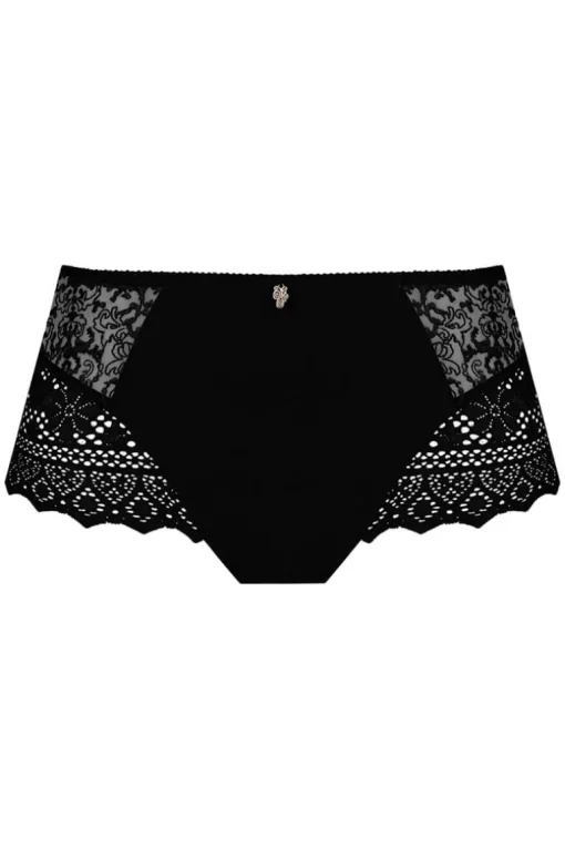Hoge Slip Empreinte Cassiopée Noir