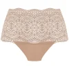 Hoge taille slip Fantasie Lace Ease Natural Beige