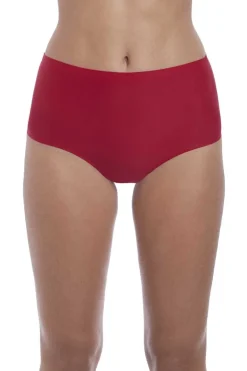 Hoge taille slip Fantasie Smoothease Red