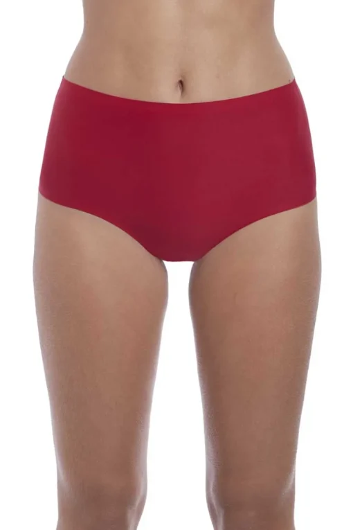 Hoge taille slip Fantasie Smoothease Red