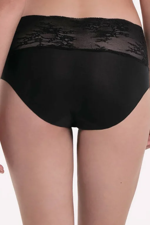 Hoge tailleslip Anita Essentials Lace Zwart