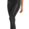Leather Look Legging MAGIC Bodyfashion Black