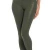 Leather Look Legging MAGIC Bodyfashion Matcha