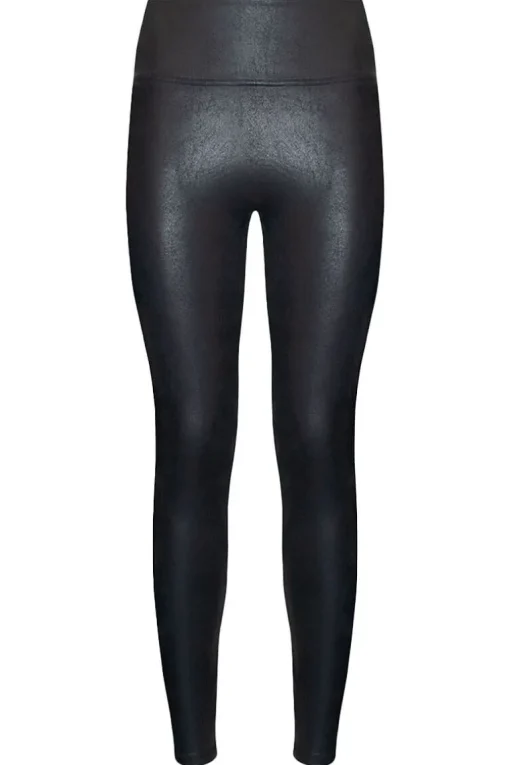Leather Look Legging MAGIC Bodyfashion Black